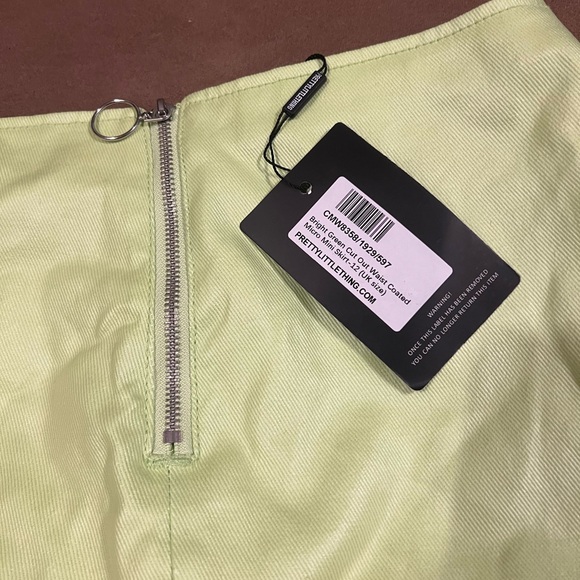 Lime green skirt BRAND NEW with tags. - Picture 3 of 6